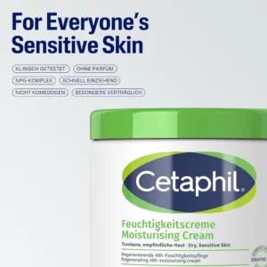 کرم مرطوب کننده ستافیل Cetaphil حجم 453 گرم