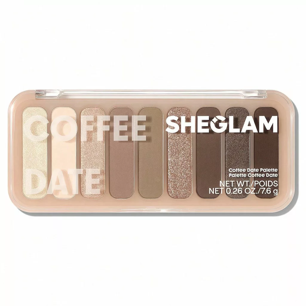 پالت سایه چشم ۸ رنگ شیگلم مدل SHEGLAM Coffee Date Palette پالت سایه چشم ۸ رنگ شیگلم مدل SHEGLAM Coffee Date Palette