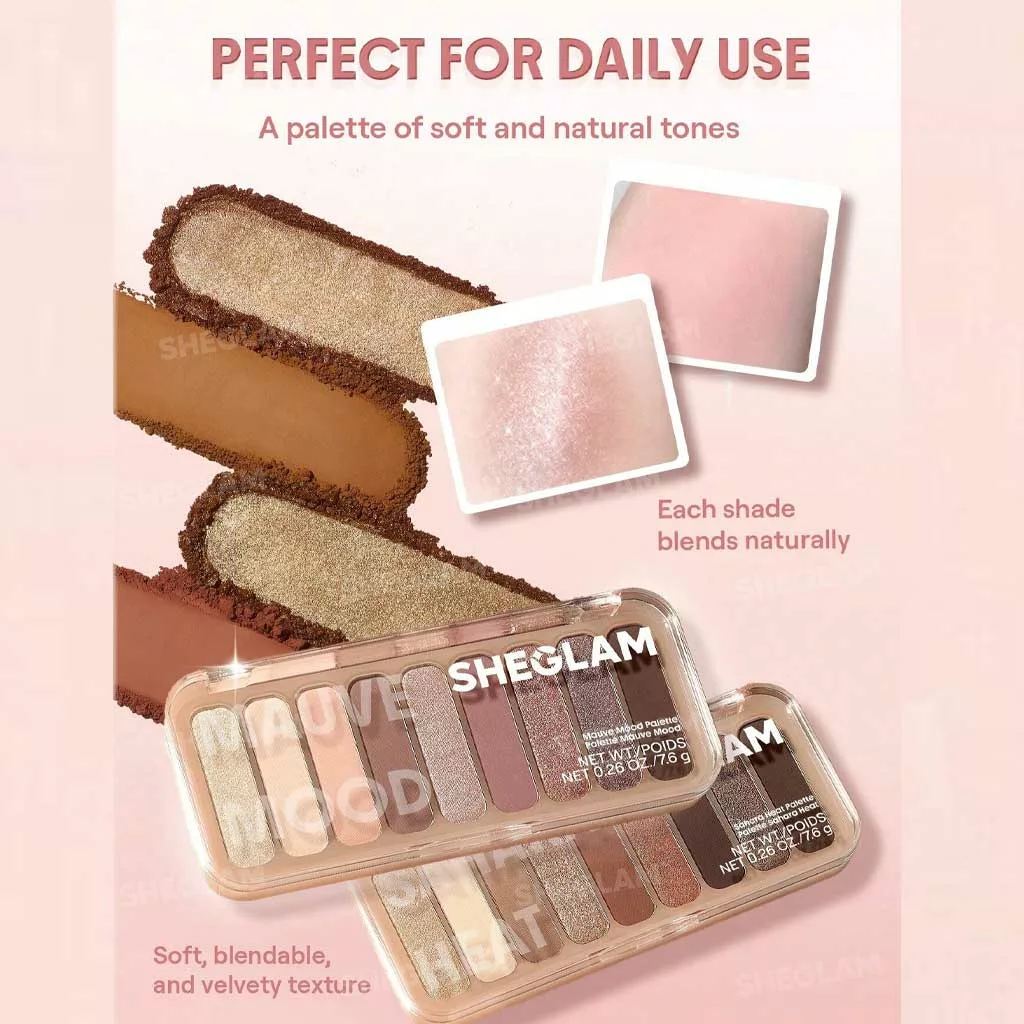پالت سایه چشم ۸ رنگ شیگلم مدل SHEGLAM Coffee Date Palette