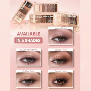 پالت سایه چشم ۸ رنگ شیگلم مدل SHEGLAM Coffee Date Palette