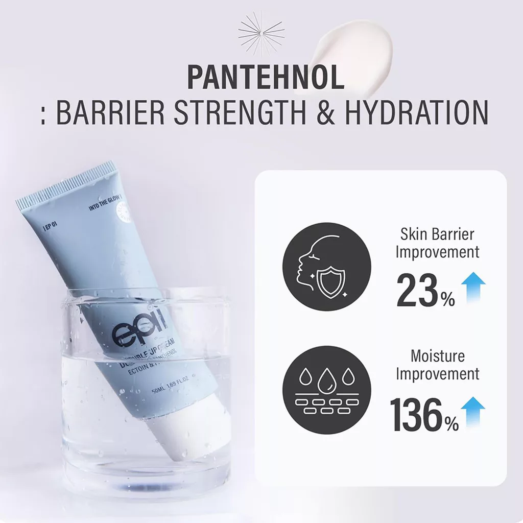 دابل کرم آب اکتویین و پانتنول epii اپی ECTOIN & PANTHENOL DOUBLE UP CREAM