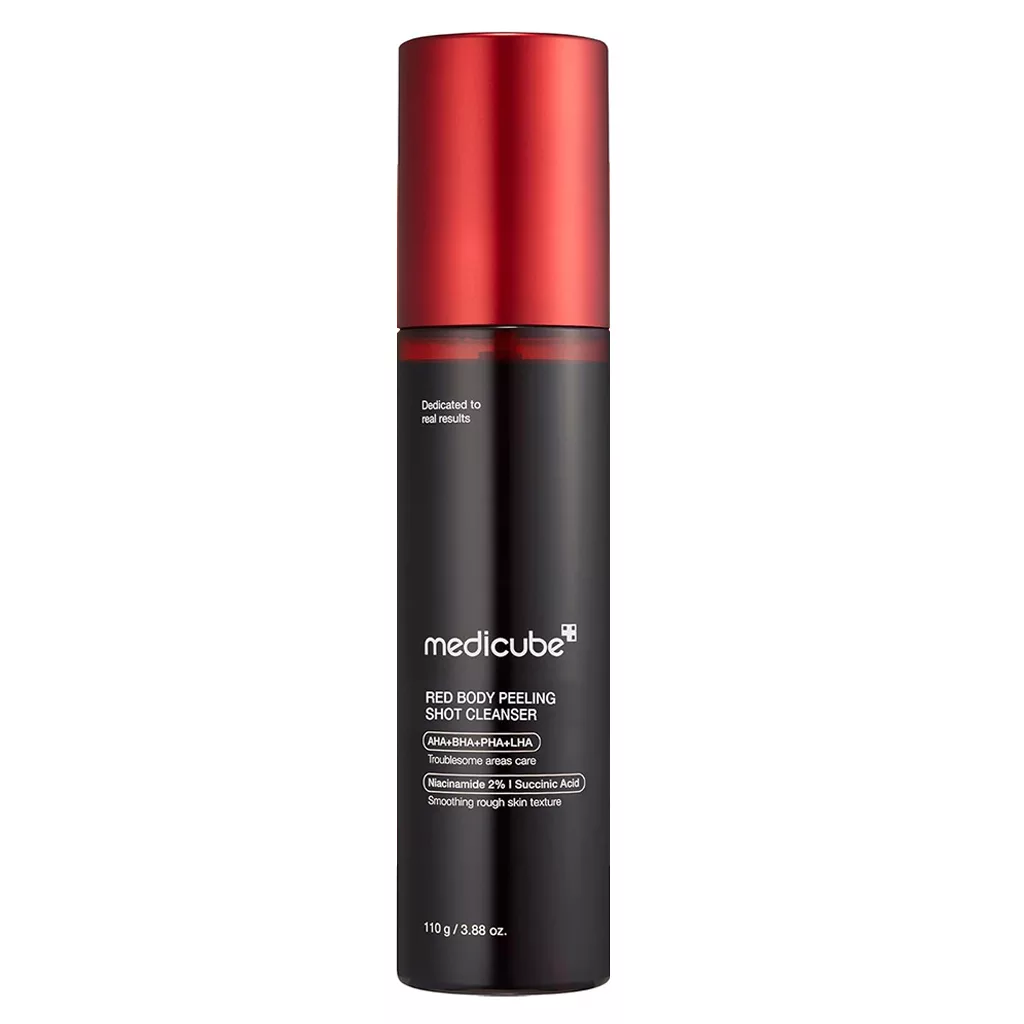 اسپری لایه بردار ضد جوش بدن مدی کیوب پیل شات RED ACNE BODY PEEL SHOT