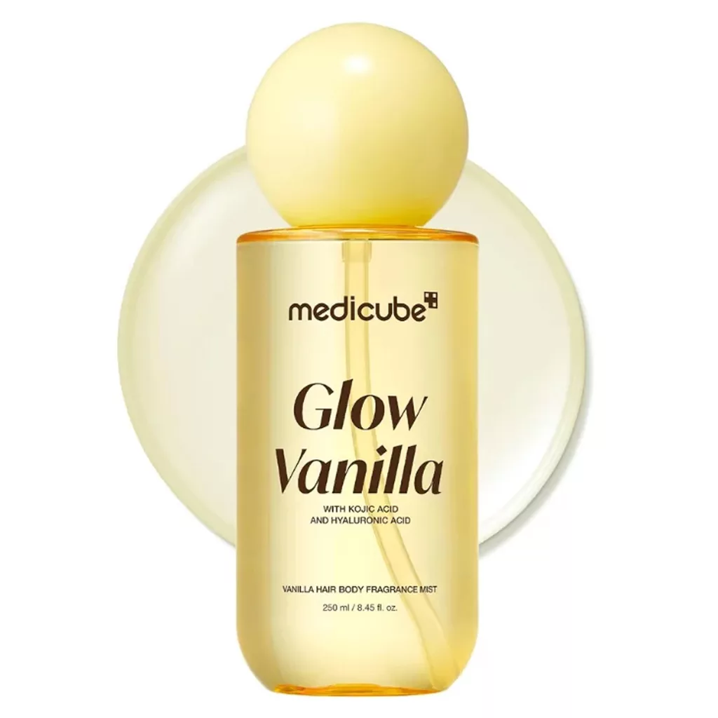 اسپری میست مو و بدن GLOW Vannila مدی کیوب وانیل
