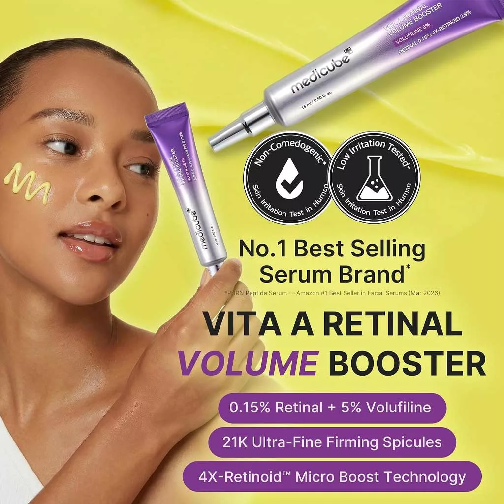 بوستر ویتامین A رتینال مدی کیوب VOLUFLINE 5%, RETINAL 0.15,RETINOID 2.9%
