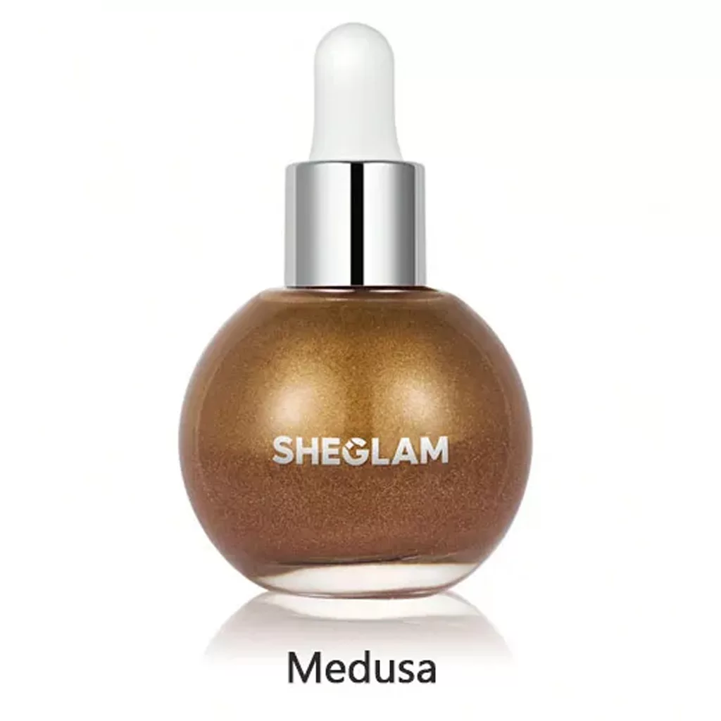 روغن بدن هایلایتر شیگلم رنگ Medusa سان لیت SUNLIT SILK BODY OIL