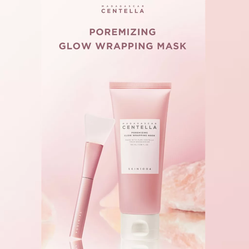 ماسک منافذ سنتلا Poremizing GLOW WAPPING MASK اسکین 1004 ماداگاسکار