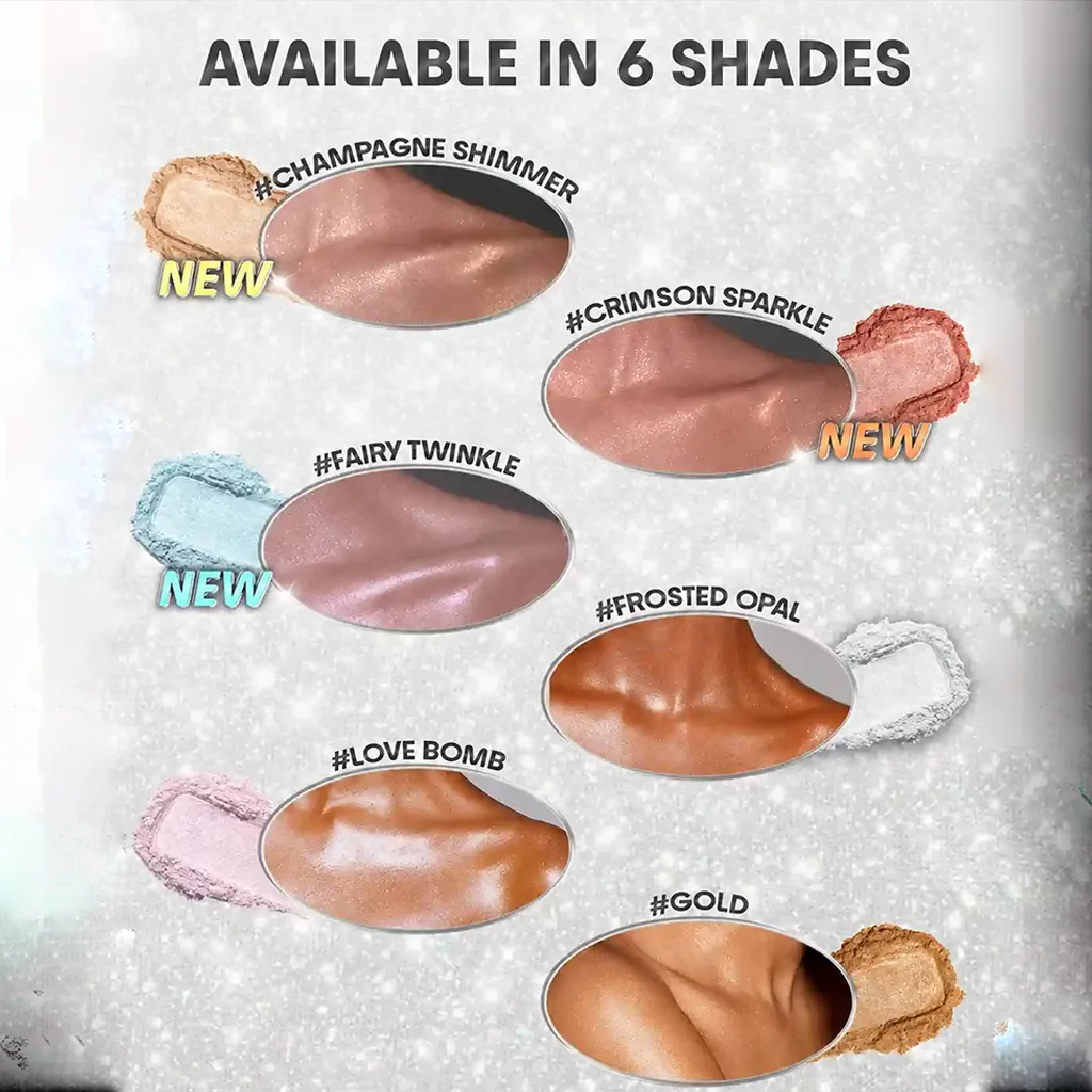 بادی میست هایلایتر بدن شیگلم رنگ champagne shimmer
