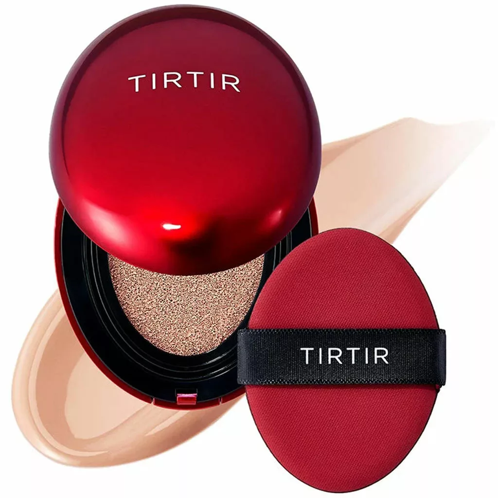 کوشن تیرتیر TIRTIR قرمز اصل کره جنوبی در ١5 رنگ جذاب