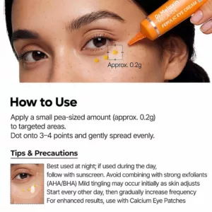 کرم دور چشم فرولیک اسید MELA-C.E دکتر ملاکسین DR.MELAXIN FRULIC EYE CREAM
