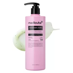 شامپو رزماری PDRN مدی کیوب ضدریزش Medicube ROSEMARY cooling thickening shampoo
