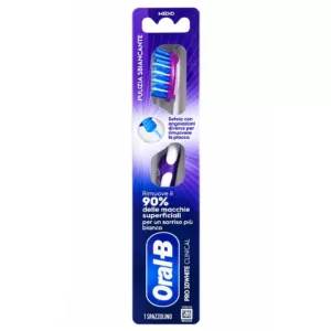 مسواک اورال بی کلینیکال PRO-3D WHITE مدیوم MEDIUM Oral-B CLINICAL