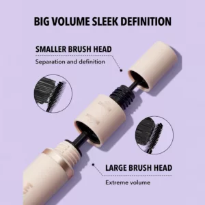 ریمل دو سر شیگلم حجم دهنده و پرکننده مدل lash beties