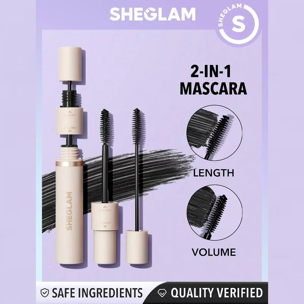 ریمل دو سر شیگلم حجم دهنده و پرکننده مدل lash beties