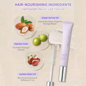 ریمل ضد وز نگهداره مو شیگلم style keeper hair Mascara on the glow sheglam