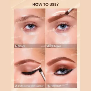 ژل ابرو و خط چشم شیگلم sheglam streamline brow & eyeliner gel