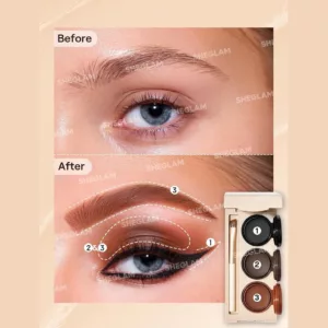ژل ابرو و خط چشم شیگلم sheglam streamline brow & eyeliner gel