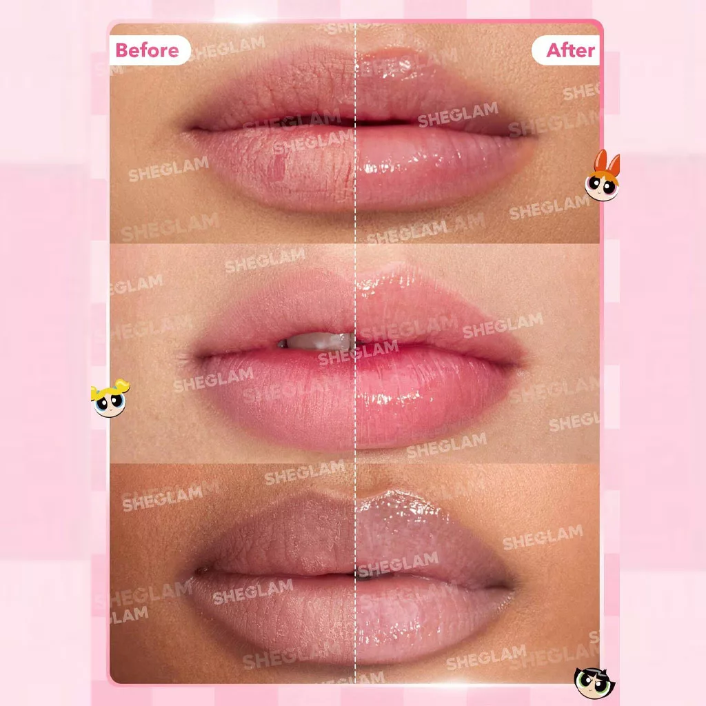 ماسک و بالم لب پاور پاف شیگلم Save The Day Lip Care POWER PUFF