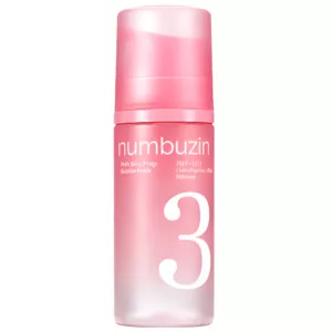 ماسک حبابی glow نامبوزین بابل ماسک Numbuzin 3 PHA+LHA Galactomyces + Bifida Bakuchiol Bubble Mask