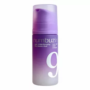ماسک حبابی glow نامبوزین بابل ماسک Numbuzin 9 +NAD PDRN PLUMPING glow Bubble Mask