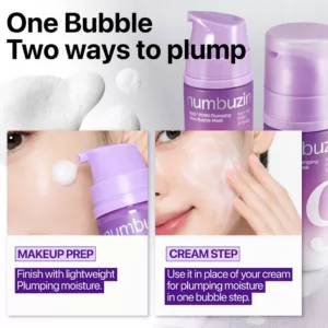 ماسک حبابی glow نامبوزین بابل ماسک Numbuzin 9 +NAD PDRN PLUMPING glow Bubble Mask