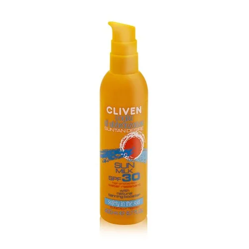 شیر ضد آفتاب کلیون برنزه کننده SPF30 شیر ضد آفتاب کلیون برنزه کننده SPF30