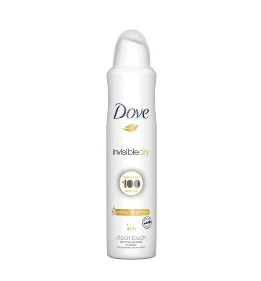 اسپری بدن 48 ساعته زنانه invisible dry  داو dove