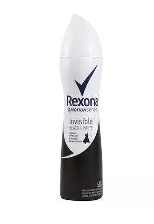 اسپری بدن زنانه رکسونا مدل بلک اند وایت کد0443 rexona black and white