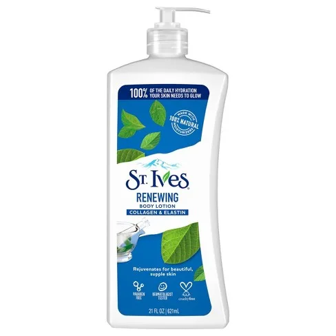 لوسیون بدن کلاژن و الاستین سنت ایوز st.ives collagen & elastin لوسیون بدن کلاژن و الاستین سنت ایوز st.ives collagen & elastin