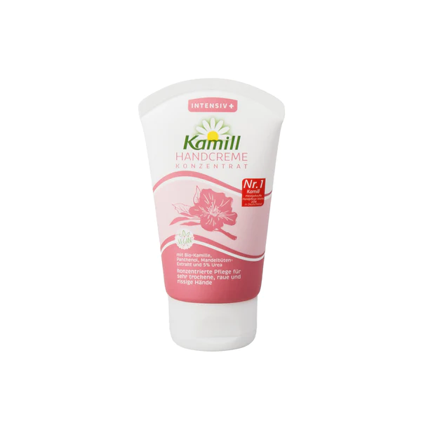 کرم دست کمیل ترمیم تغذیه و مرطوب کننده حاوی بابونه روغن بادام 50میل کرم دست کمیل ترمیم تغذیه و مرطوب کننده حاوی بابونه روغن بادام 50میل