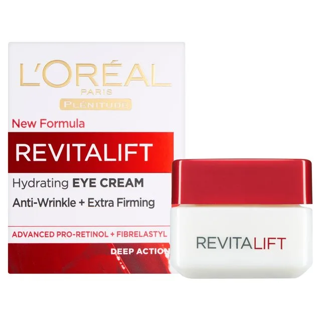 کرم دور چشم آبرسان لورآل مدل رویتالیفت L'ORÉAL eye cream کرم دور چشم آبرسان لورآل مدل رویتالیفت L'ORÉAL eye cream