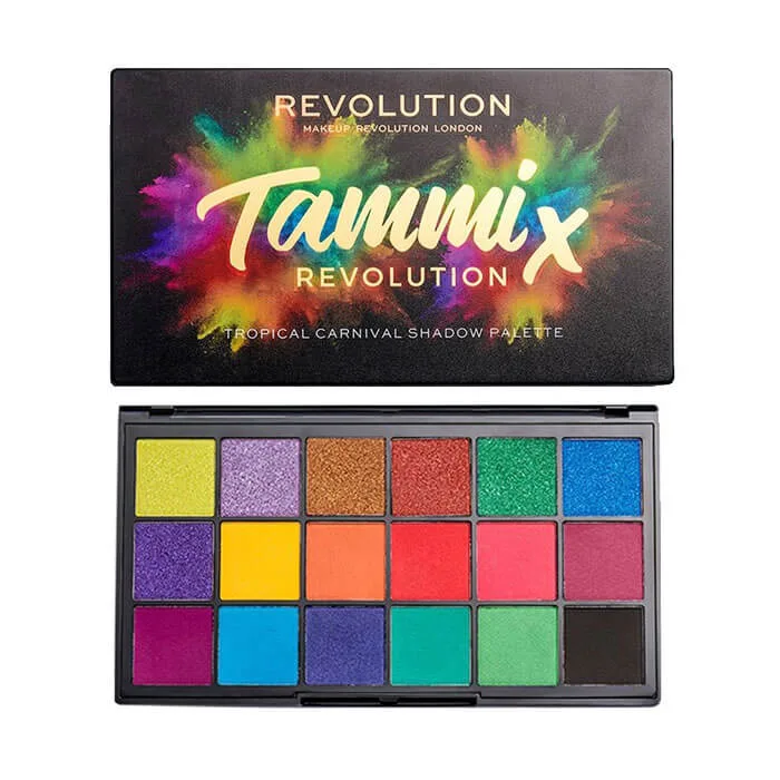 پالت سایه چشم رولوشن تامیکس آبرنگی مدل Tropical carnival shadow palette پالت سایه چشم رولوشن تامیکس آبرنگی مدل Tropical carnival shadow palette