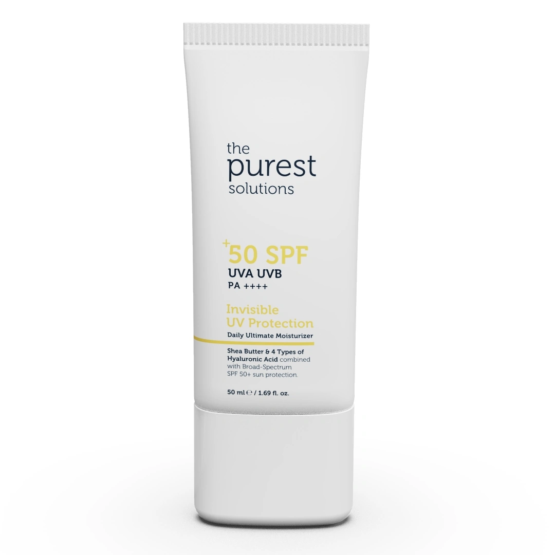 کرم ضد آفتاب بی رنگ پیورست سولوشن رطوبت رسان حاوی SPF50 کرم ضد آفتاب بی رنگ پیورست سولوشن رطوبت رسان حاوی SPF50