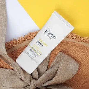 کرم ضد آفتاب بی رنگ پیورست سولوشن رطوبت رسان حاوی SPF50
