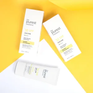 کرم ضد آفتاب بی رنگ پیورست سولوشن رطوبت رسان حاوی SPF50