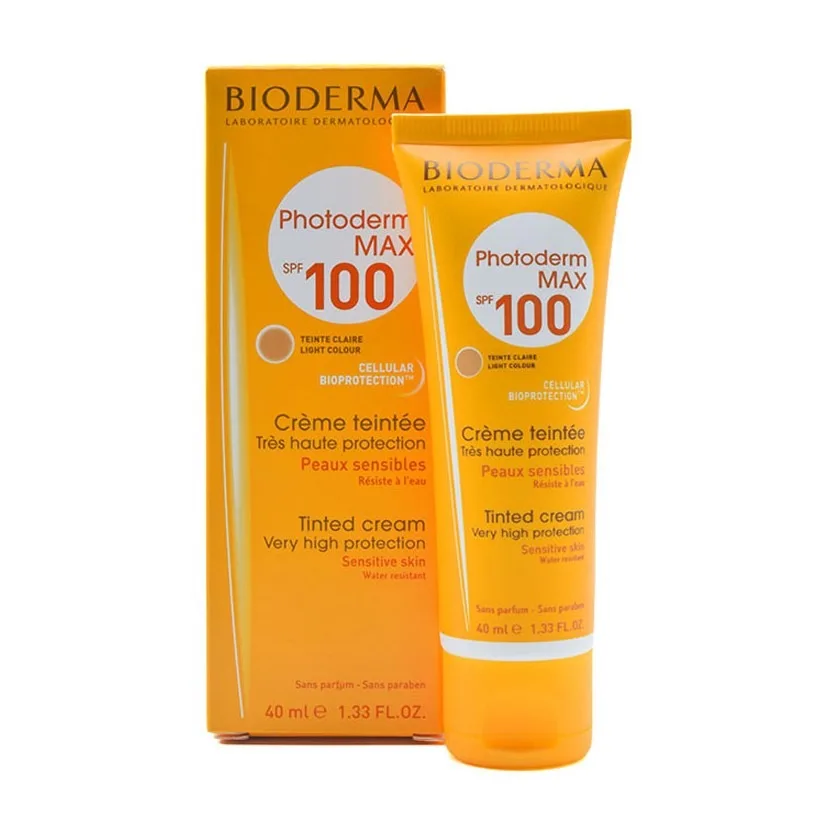 ضد آفتاب بژ روشن کرمی بایودرما Bioderma Photoderm Max Cereme SPF 100 ضد آفتاب بژ روشن کرمی بایودرما Bioderma Photoderm Max Cereme SPF 100