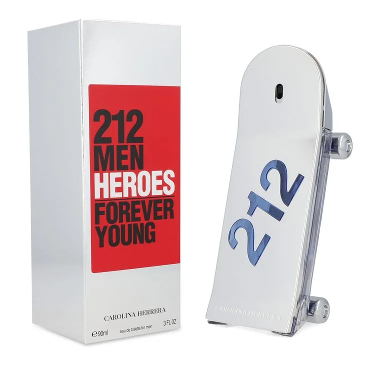 ادکلن اورجینال کارولینا هررا مدل Carolina Herrera 212 Men Heroes Forever Young 90ml ادکلن اورجینال کارولینا هررا مدل Carolina Herrera 212 Men Heroes Forever Young 90ml