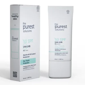 کرم ضد آفتاب پیورست سولوشن مات کننده پوست چرب SPF50