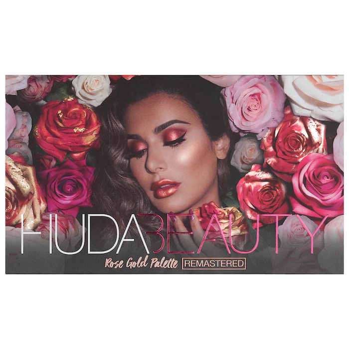پالت سایه رز گلد هدی بیوتی rose gold pallete remastered