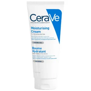 کرم مرطوب کننده سراوی حاوی سرامید و هیالورونیک اسید مناسب پوست خشک و خیلی خشک moisturising  cream