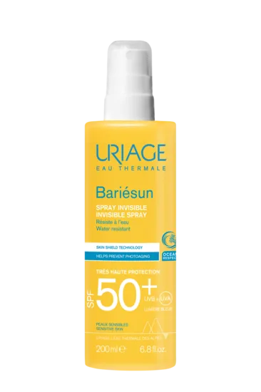 اسپری ضد آفتاب بی رنگ اوریاژ SPF50 مناسب پوست حساس اسپری ضد آفتاب بی رنگ اوریاژ SPF50 مناسب پوست حساس