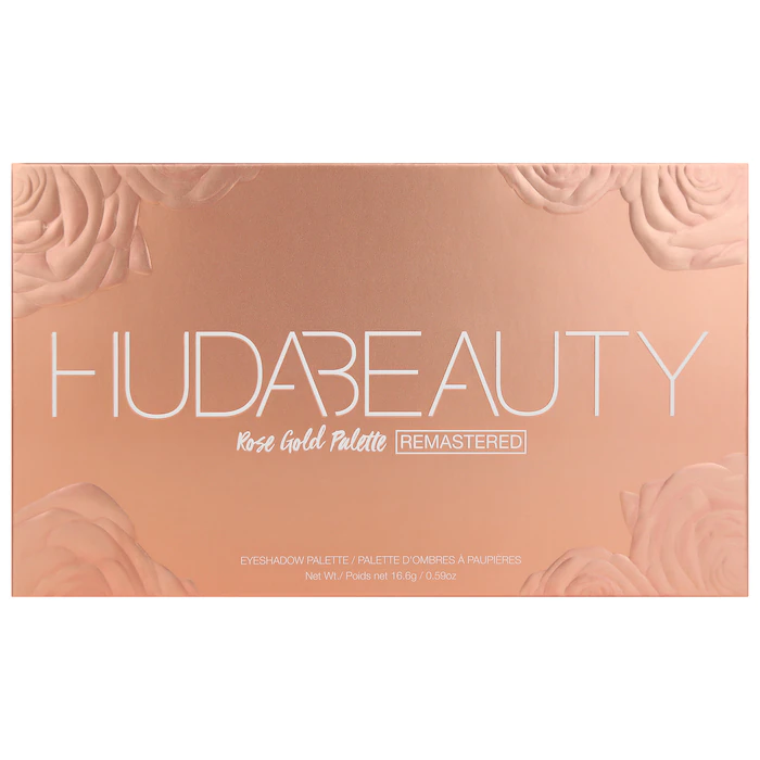 پالت سایه رز گلد هدی بیوتی rose gold pallete remastered