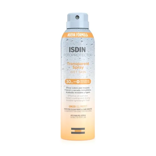 اسپری ضد آفتاب بدن ایزدین transparent spray ISDIN SPF30 اسپری ضد آفتاب بدن ایزدین transparent spray ISDIN SPF30