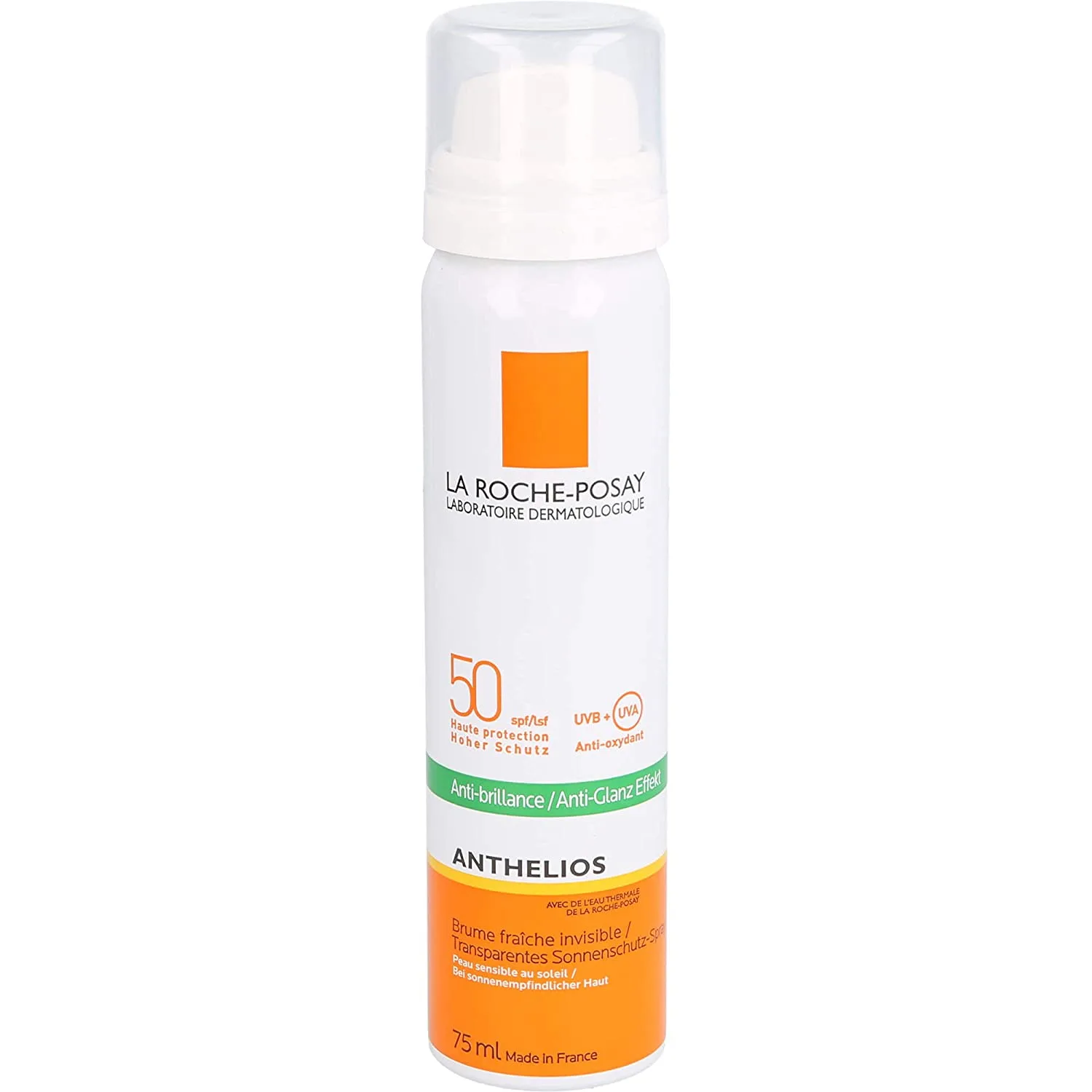 اسپری ضد آفتاب لاروش پوزای مات ضد برق انواع پوست ضد آب La Roche-Posay Anthelios Facial Spray SPF 50 اسپری ضد آفتاب لاروش پوزای مات ضد برق انواع پوست ضد آب La Roche-Posay Anthelios Facial Spray SPF 50