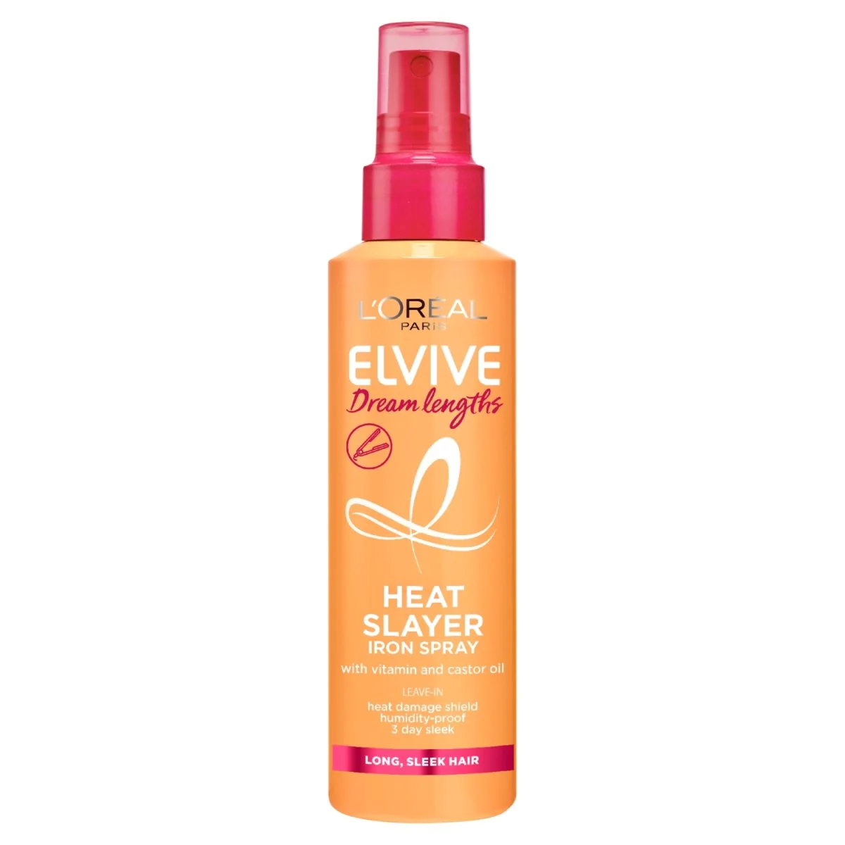 اسپری ضد حرارت لورآل نرم کننده صاف کننده مو loreal elvive heat slayer