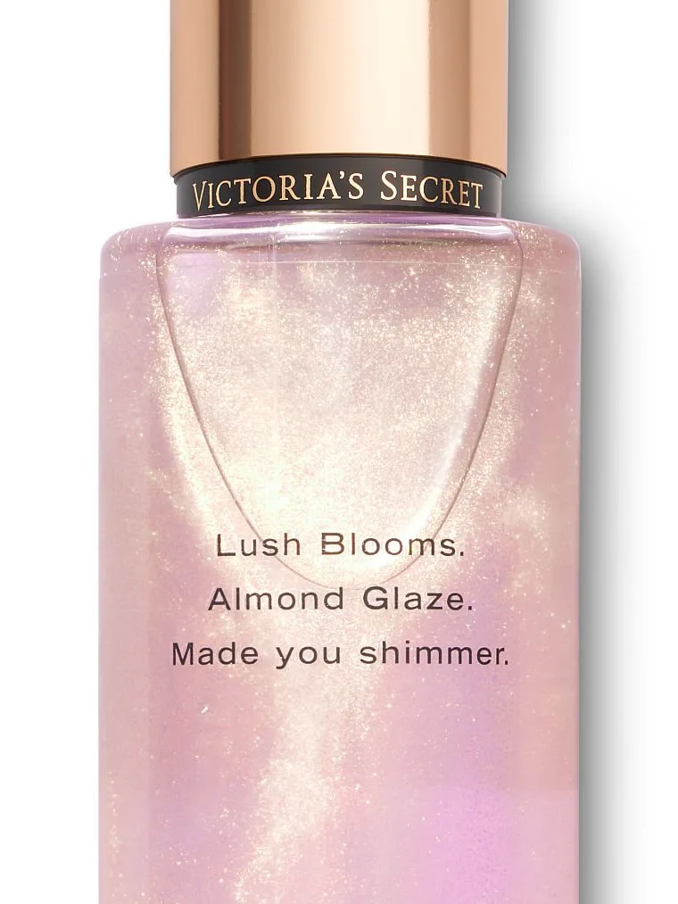 بادی میست شاین دار ولوت پتالز شیمر ویکتوریا سکرت رایحه وانیل شکوفه بادام Velvet Pelals SHIMMER