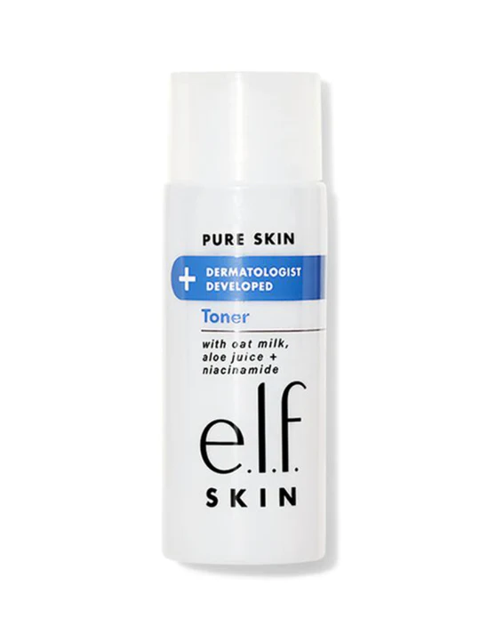 تونر ملایم پاکسازی و لایه بردار الف e.l.f تسکین دهنده و غنی با جو دو سر تراول سایز 30میل تونر ملایم پاکسازی و لایه بردار الف e.l.f تسکین دهنده و غنی با جو دو سر تراول سایز 30میل