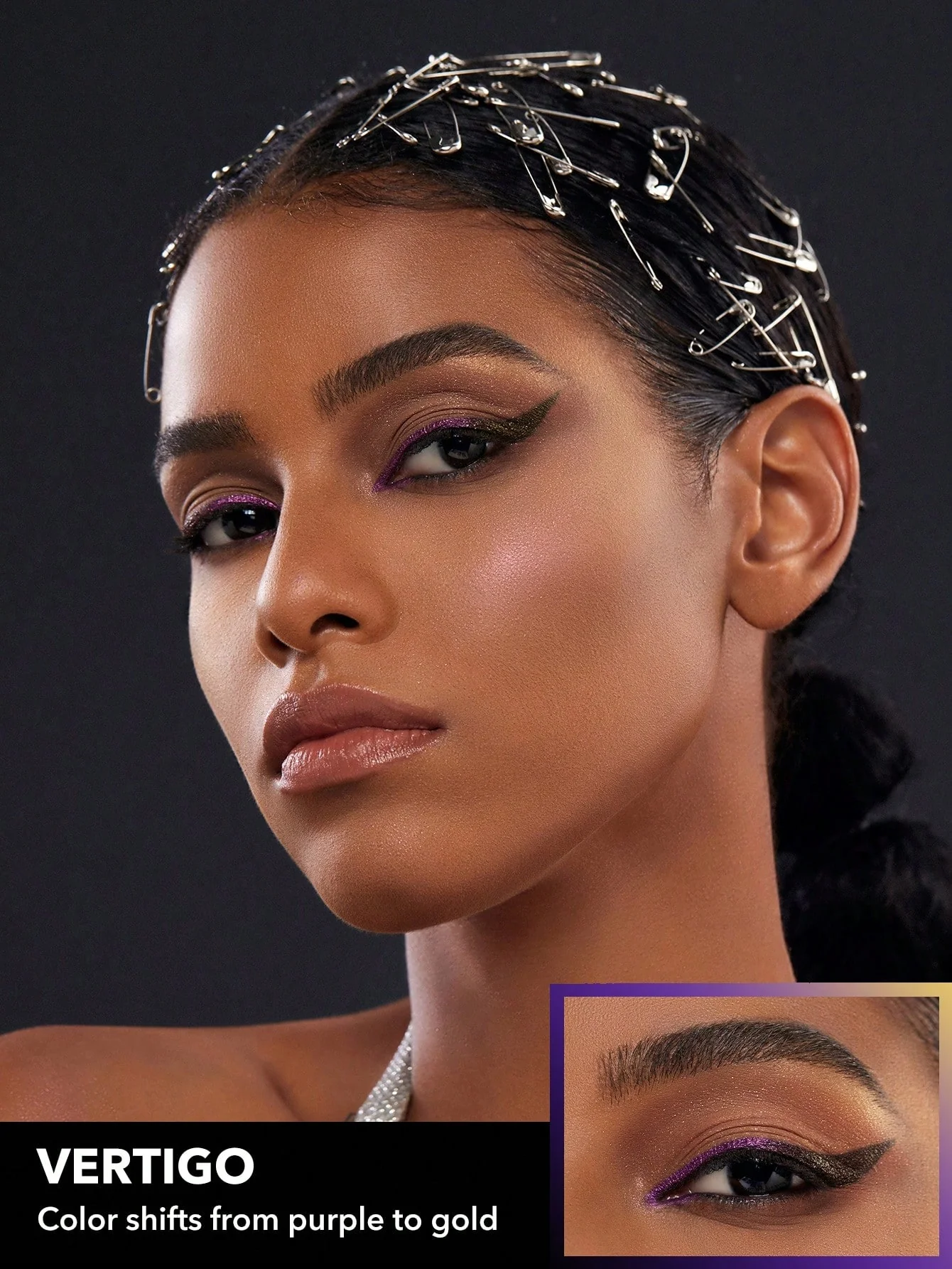 خط چشم ژلی رنگی شیگلم کروماتیک کروم زون VERTIGO CHROMA ZONE
