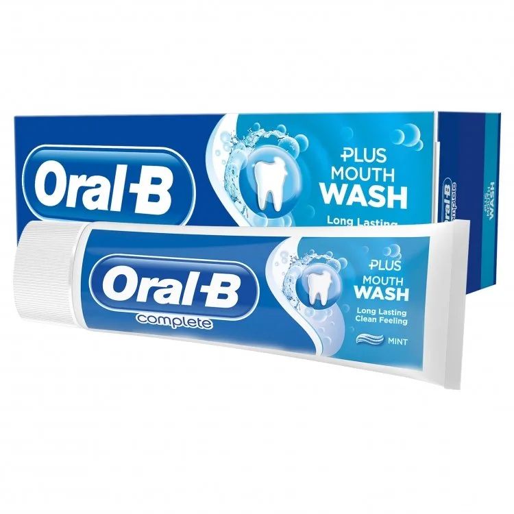 خمیر دندان تمیز کننده اورال بی مدل plus mouth wash خمیر دندان تمیز کننده اورال بی مدل plus mouth wash