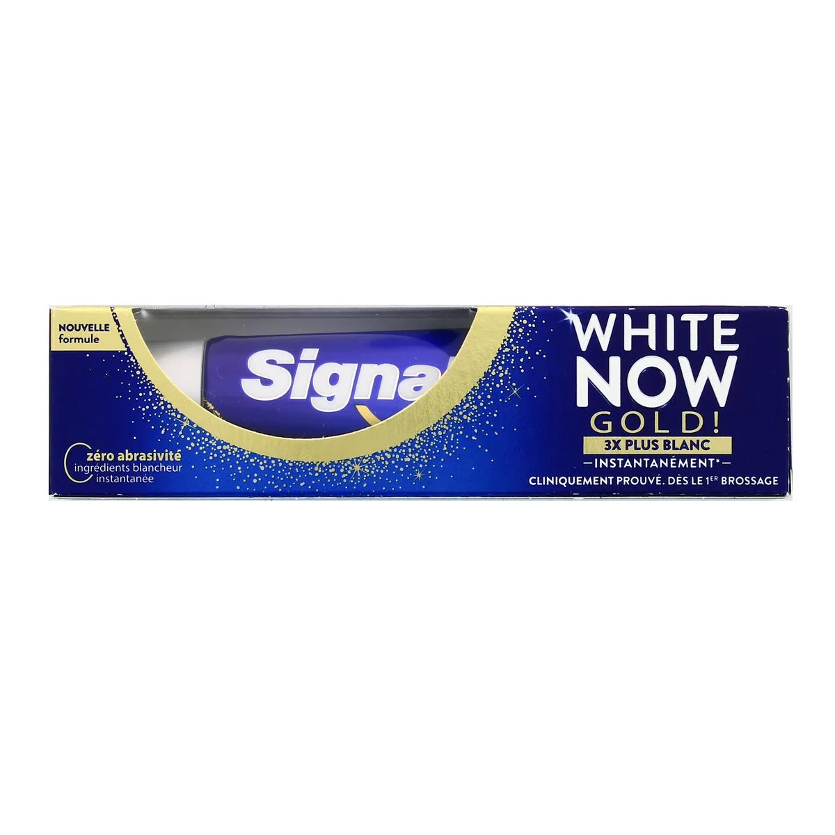 خمیردندان گلد سیگنال وایت نو سفید کننده قوی انواع دندان Signal White now Gold خمیردندان گلد سیگنال وایت نو سفید کننده قوی انواع دندان Signal White now Gold