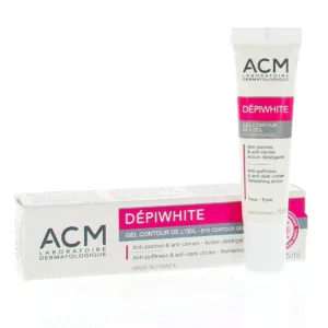 ژل دور چشم depiwhite ای سی ام روشن کننده و ضد پف قوی